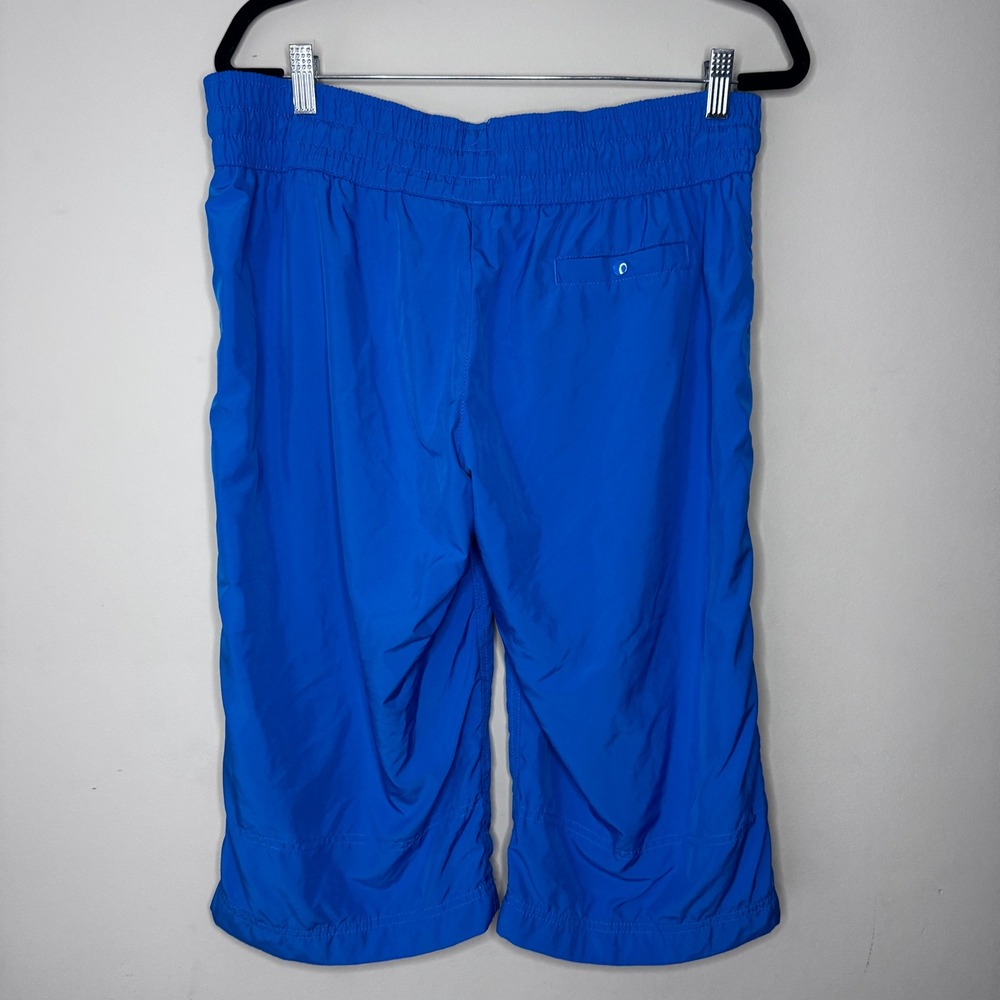 Nike Sportswear Capri Pants Athletic Training Blue White‎ Stripe YOUTH Size L - Picture 5 of 8